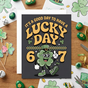 Lustige St. Patrick's Day 67 Karte