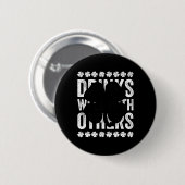 Lustige St. Patricks Day Getränke Mit Anderen Bier Button (Vorne & Hinten)