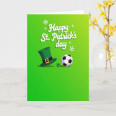 Lustige St. Patrick's Day Karte (Gelbe Blume)
