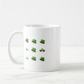 Lustige St. Patricks Day Math Gleichung Lehrer Kaffeetasse (Links)