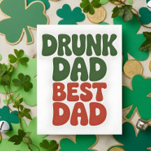 Lustige St. Patrick's Day Trinkkarte