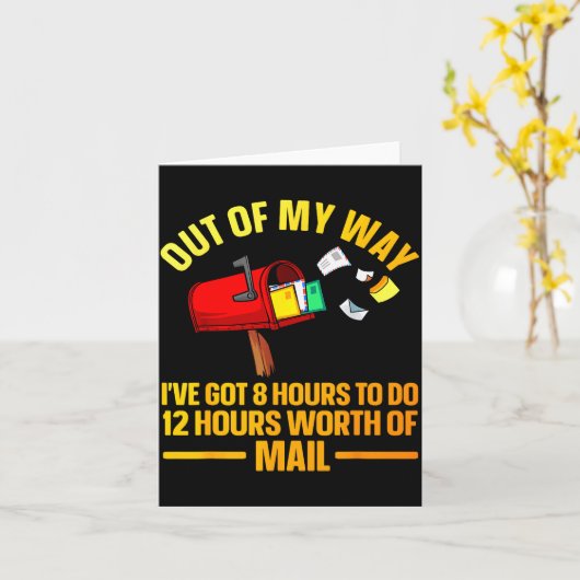 Lustige Stal-Arbeiterkunst Für Männer Frauen Postb Karte (Gelbe Blume)