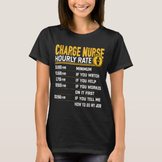 Lustige Stationsleitung Pflegestundensatz - Rn Reg T-Shirt