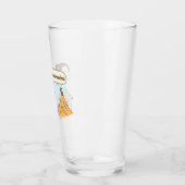 Lustige Steinbock-Ziege – So überfüllt Cartoon Glas (Links)