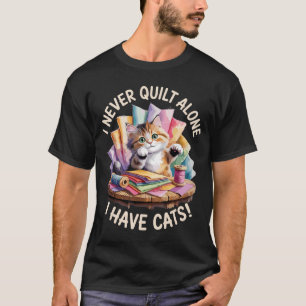 Lustige Stickerei für Männer Frauen Quilt Liebhabe T-Shirt