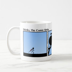 Lustige Stickman Speer-Tasse Kaffeetasse