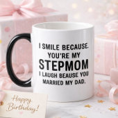 Lustige Stiefmutter Kaffeetasse Bonus-Mutter Gebur