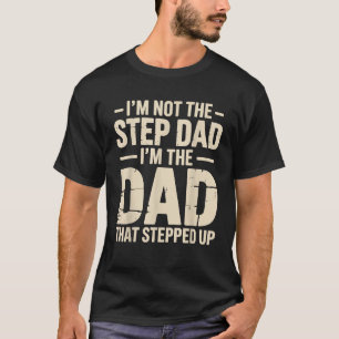 Lustige Stiefvater-Kunst für Männer Junge Stiefvat T-Shirt