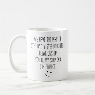 Lustige Stiefvater- und Stieftochter-Beziehung Kaffeetasse
