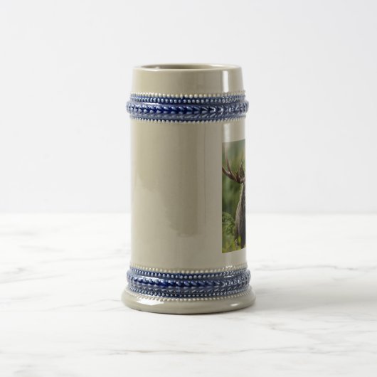 Lustige Stier-Elche Bierglas (Mittel)