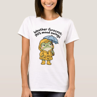Lustige Stimmungsschwankungen Wettervorhersage Car T-Shirt