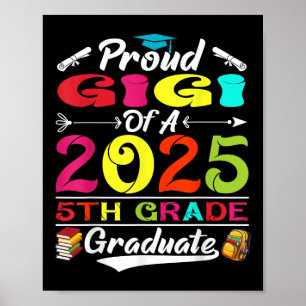 Lustige stolze Gigi von einem Abgang 2025 5. Klass Poster