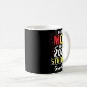 Lustige stolze Mutter eines Absolventen der Klasse Kaffeetasse (VorderseiteRechts)
