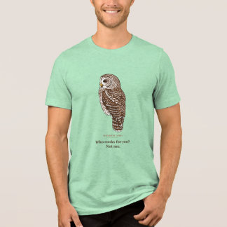 Lustige Streifenkule, die für dich und nicht für m Tri-Blend Shirt