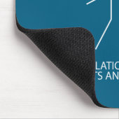 Lustige Strichmännchen-Inflation Kostet Ein Vermög Mousepad (Ecke)
