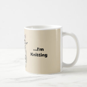 Lustige Stricker-Tasse Kaffeetasse