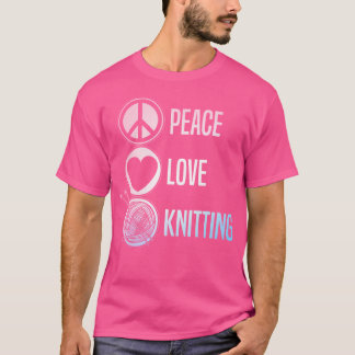 Lustige Strickkunst für Frauen Männer Strickgarnli T-Shirt