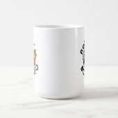 Lustige summende Burrito-Biene Kaffeetasse (Mittel)