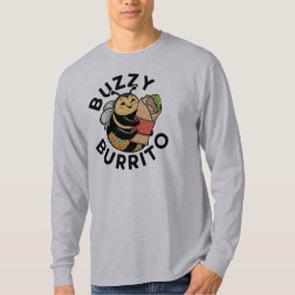 Lustige summende Burrito-Biene T-Shirt