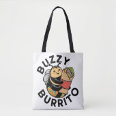Lustige summende Burrito-Biene Tasche (Vorderseite)