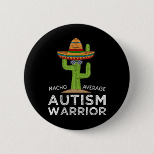 Lustige süße autistische Unterstützung Lustiger Au Button