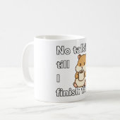 Lustige süße Hamster-Kaffeetasse  Kaffeetasse (Vorderseite Links)