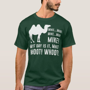 Lustige süße Kamel-Zitate über Hump Day lustiger S T-Shirt