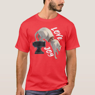 Lustige süße Katze Rockband Lovejoy Design für Mus T-Shirt