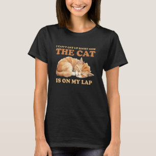 Lustige süße Katze sitzt auf meinem Schoß Katze Do T-Shirt