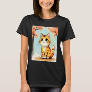 Lustige süße Katze T-Shirt