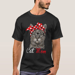 Lustige süße Katzenmutter für Katzenliebhaber Katz T-Shirt