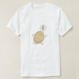 Lustige süße laufende Kartoffel von somoh T-Shirt