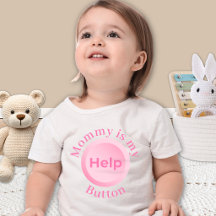 Lustige süße Muttertags-Mama-Baby-Name-Typografie