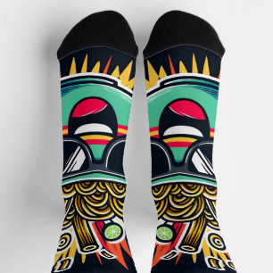 Lustige süße Nudel-Cartoon-Ramen-Schüssel Socken