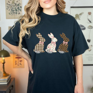 Lustige süße Osterhasen Feiertags-Schleife Mädchen T-Shirt