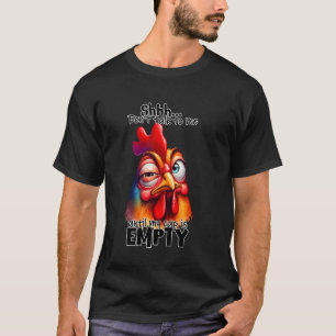 Lustige süße Tier-Henne Hahn für Frauen und Mädche T-Shirt