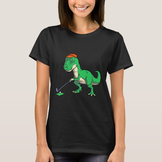 Lustige T Rex Dinosaurier Golf Geschenke Shirts Fü (Vorderseite)