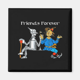 Lustige T-Shirt Freunde für immer Zauberer von Oz  Magnet