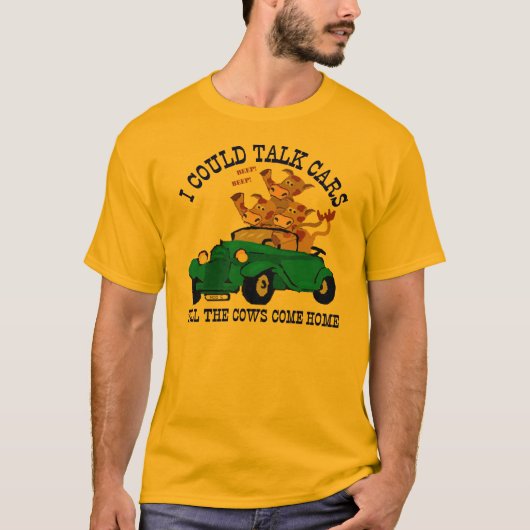 Lustige T - Shirts des Auto-Gespräches (Vorderseite)