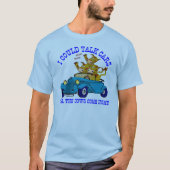 Lustige T - Shirts des Auto-Gespräches (Vorderseite)