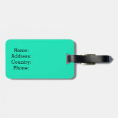 LUSTIGE TADELLOSE NEHMEN MEIN GEPÄCK TUN MEINE GEPÄCKANHÄNGER (Rückseite horizontal)