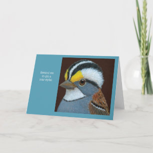 lustige Tageskarte Dankeskarte