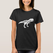 Lustige Tante Saurus Tante Dinosaur T-Shirt (Vorderseite)