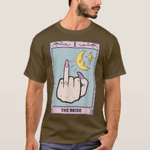 Lustige Tarot-Karten Braut Junggesellinnenabschied T-Shirt
