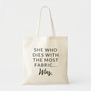 Lustige Tasche für quilters