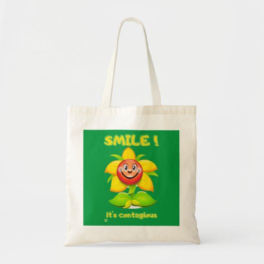 lustige Tasche "SMILE" (Vorne)