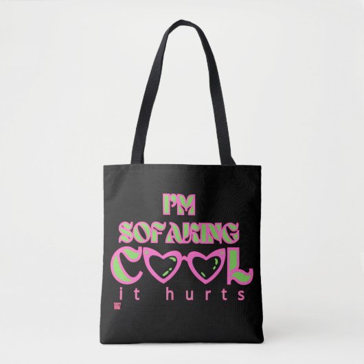lustige Tasche "SOFAKING COOL 2" (Vorderseite)
