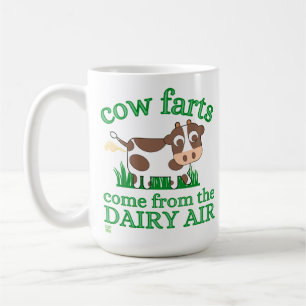 lustige Tasse "COW-FURZEN..."