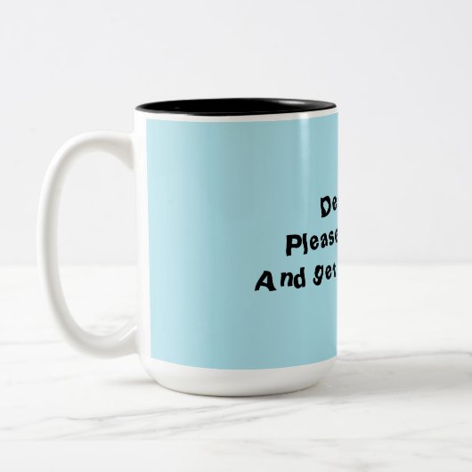 lustige Tasse für Bruder (Links)