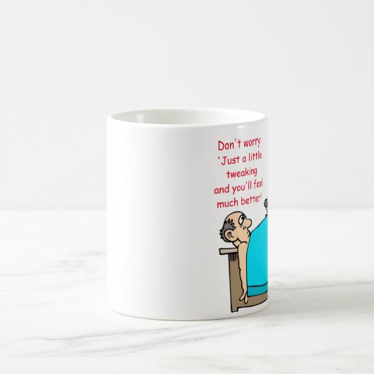 Lustige Tasse für Chirurgen, MD oder (Mittel)